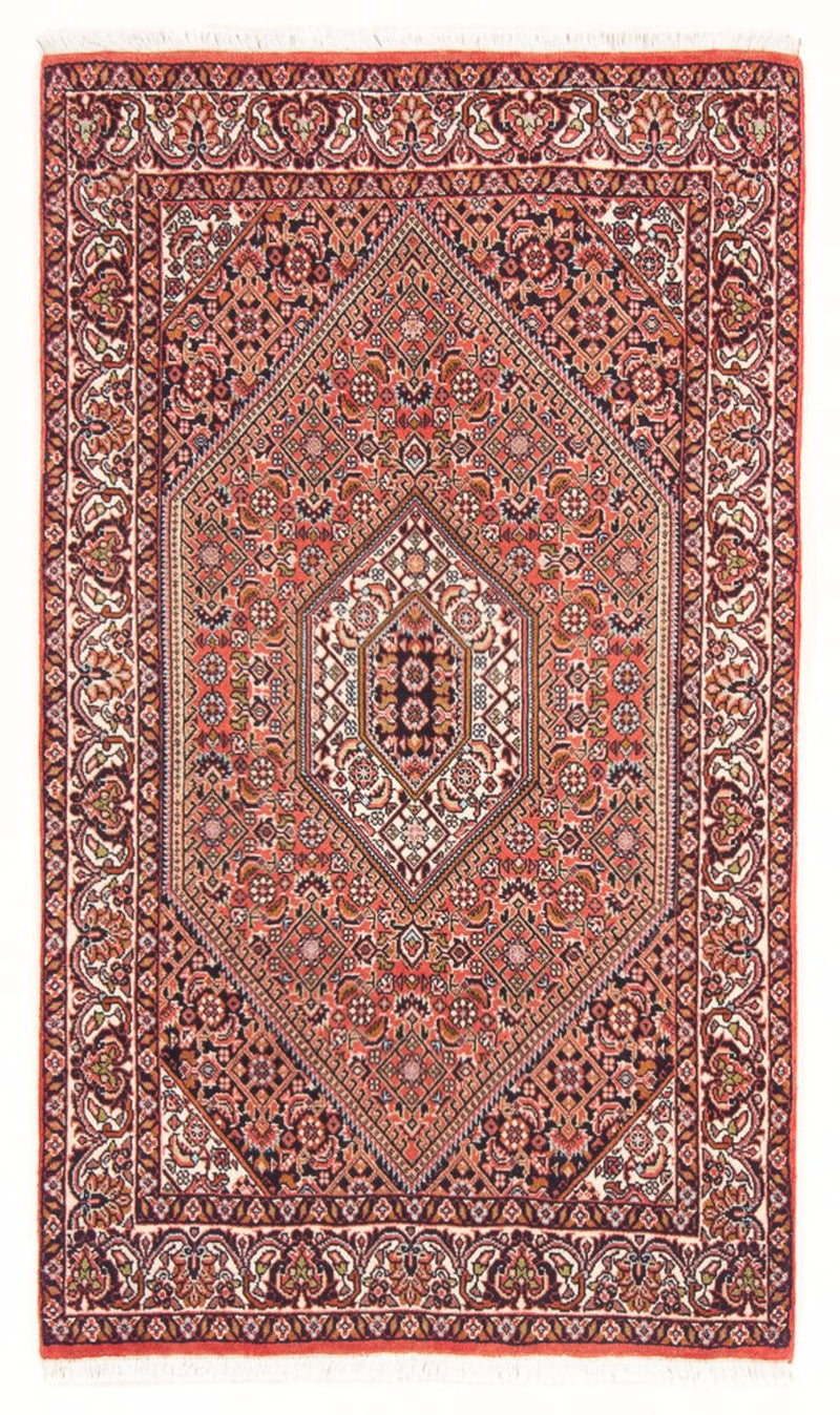 Tapis persan - Bidjar - 132 x 84 cm - rouge