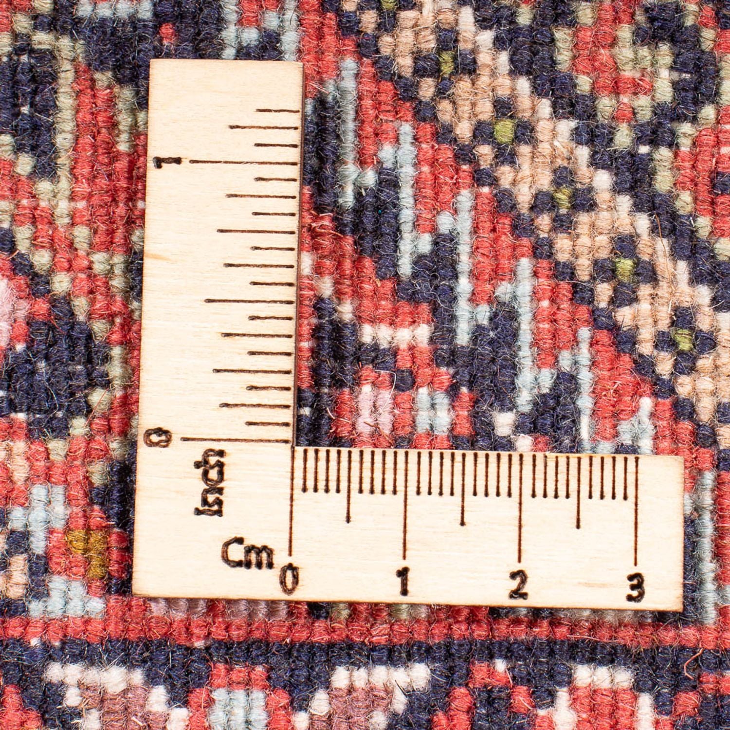 Tapis persan - Bidjar - 132 x 84 cm - rouge