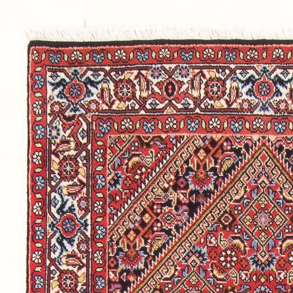 Bidjar - Bukan Tapis 82x147cm - Tapis persan - rouge
