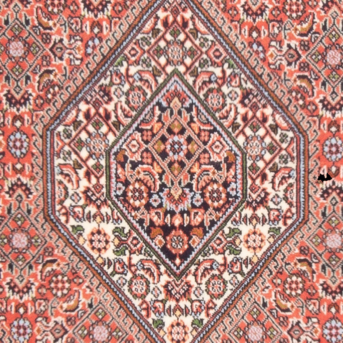 Tapis persan - Bidjar - 140 x 87 cm - rouge