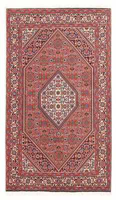 Tapis persan - Bidjar - 142 x 84 cm - rouge
