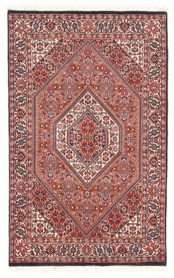 Tapis persan - Bidjar - 134 x 88 cm - rouge