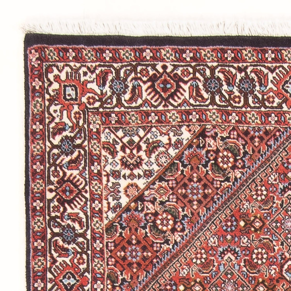 Tapis persan - Bidjar - 134 x 88 cm - rouge