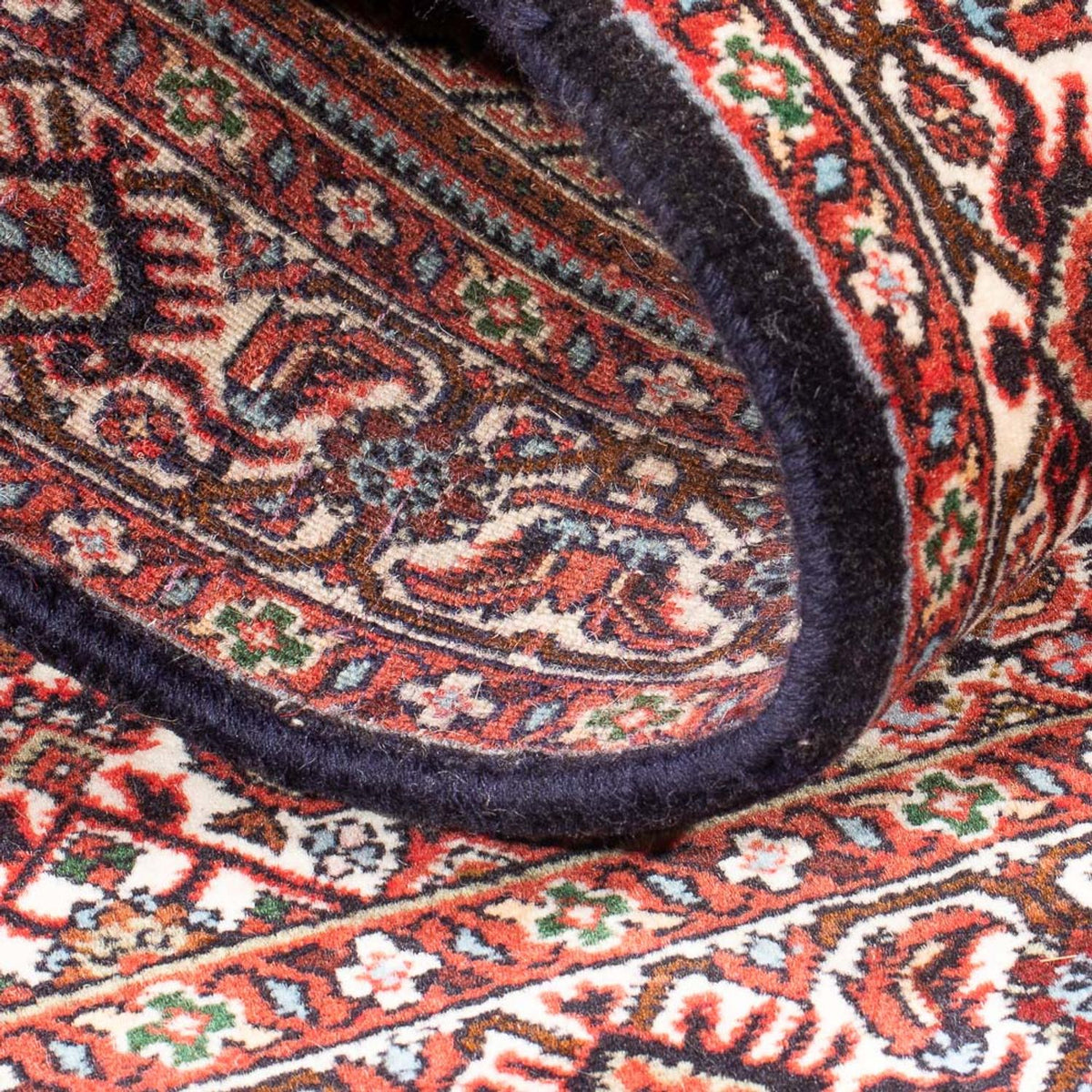 Tapis persan - Bidjar - 134 x 88 cm - rouge