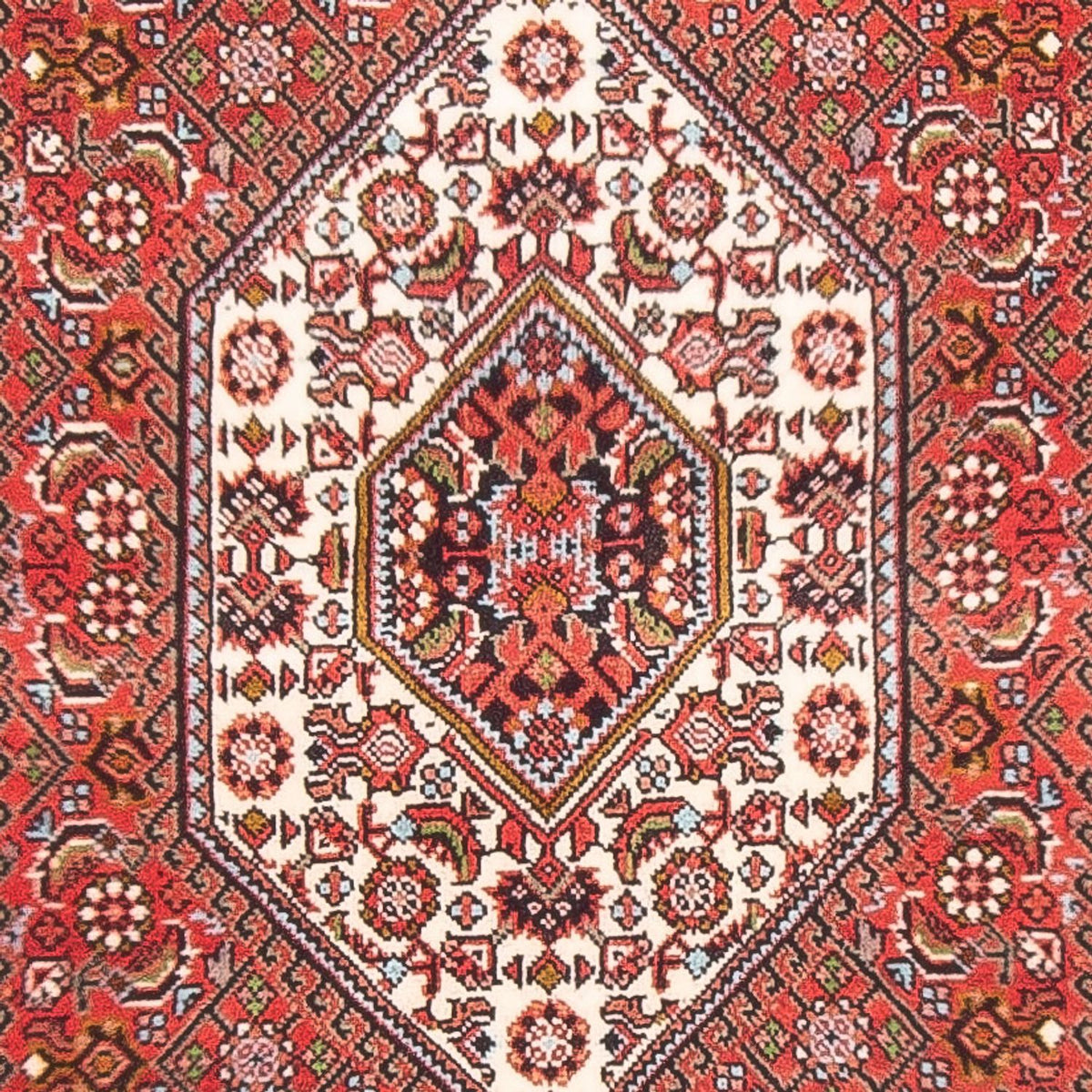 Tapis persan - Bidjar - 144 x 82 cm - rouge