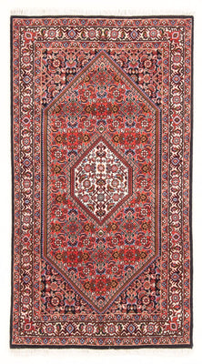 Tapis persan - Bidjar - 142 x 80 cm - rouge