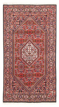 Tapis persan - Bidjar - 142 x 80 cm - rouge