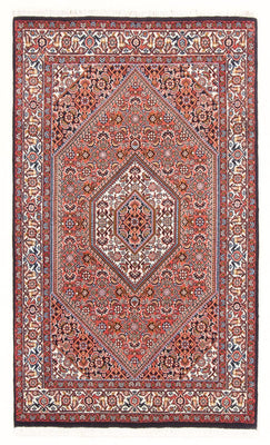 Tapis persan - Bidjar - 131 x 83 cm - rouge