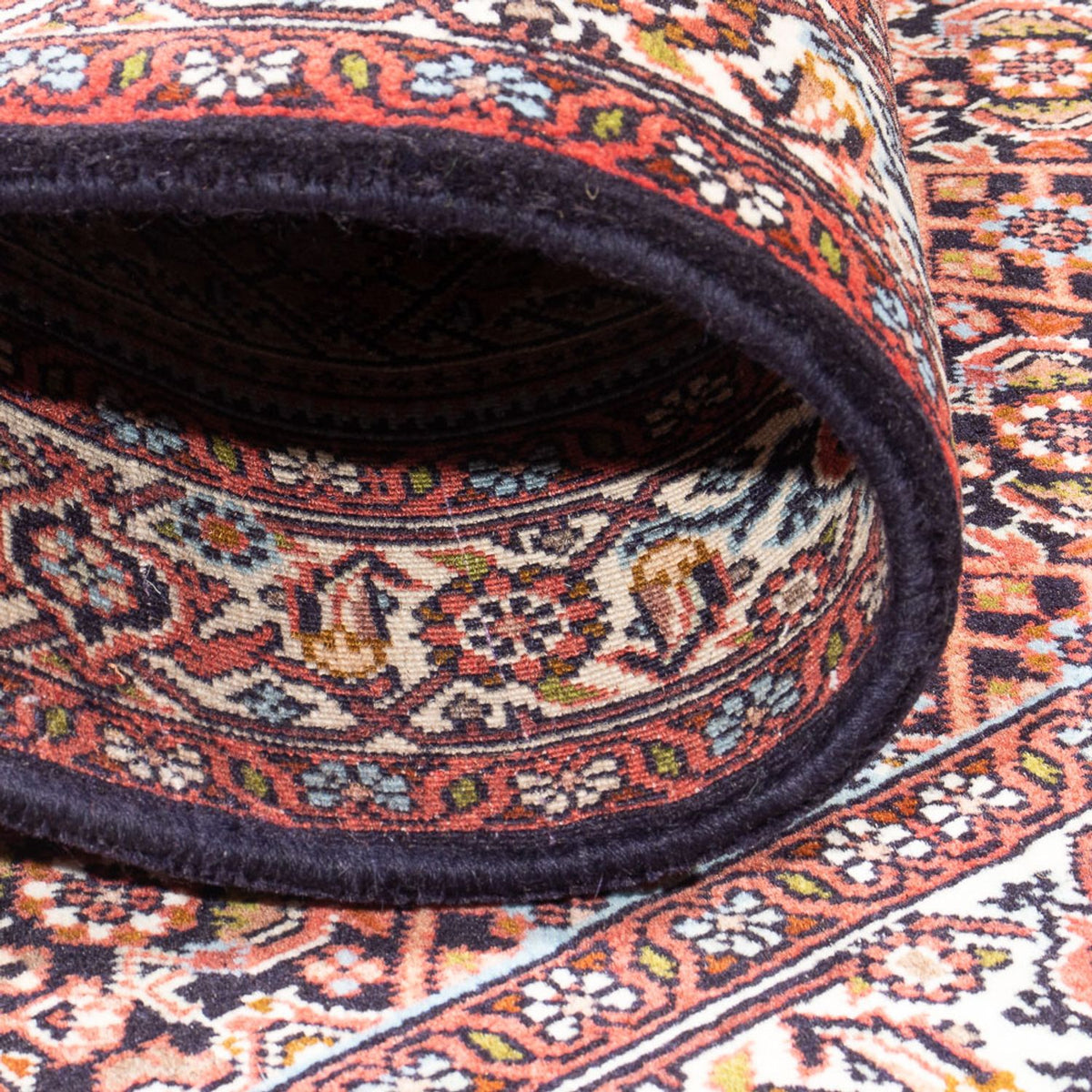 Tapis persan - Bidjar - 131 x 83 cm - rouge