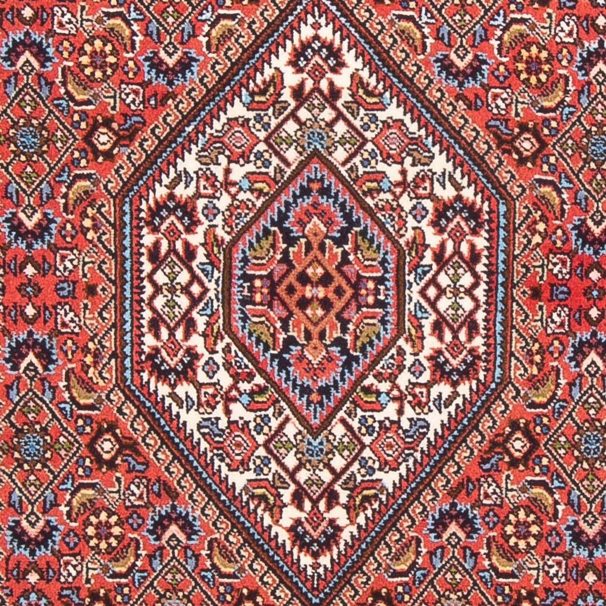 Tapis persan - Bidjar - 143 x 85 cm - rouge
