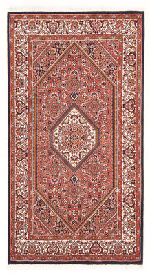 Tapis persan - Bidjar - 140 x 83 cm - rouge