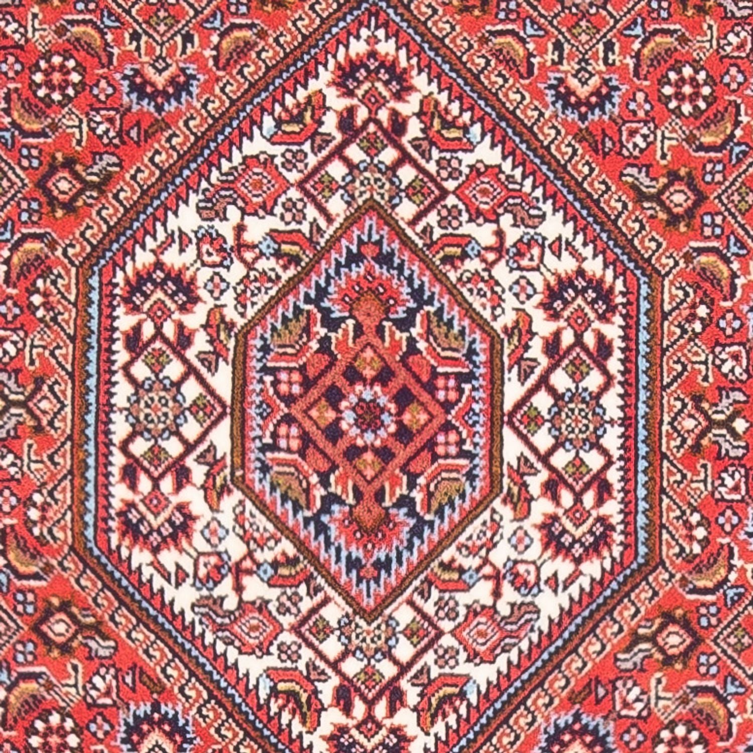 Tapis persan - Bidjar - 130 x 86 cm - rouge