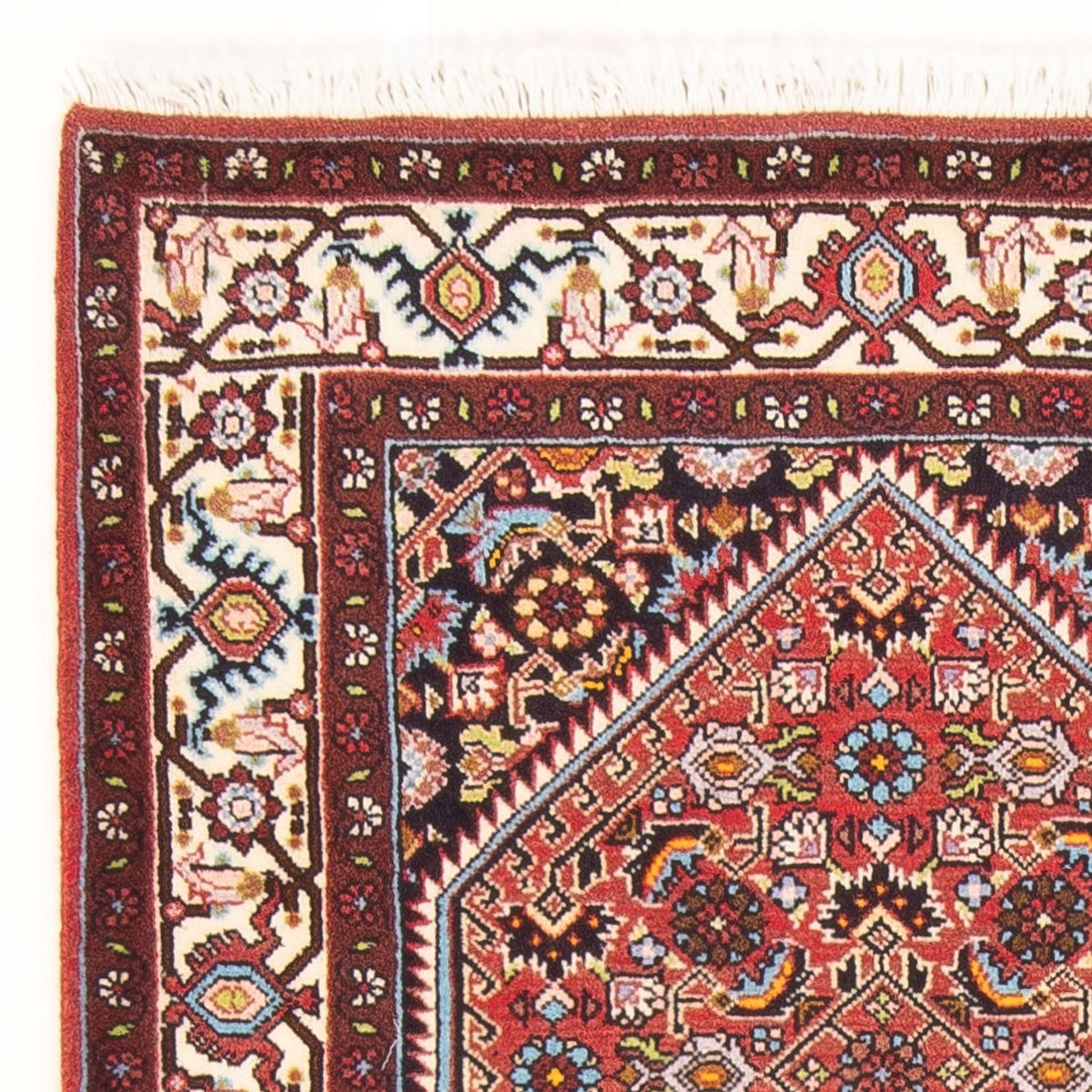 Tapis persan - Bidjar - 160 x 82 cm - rouge