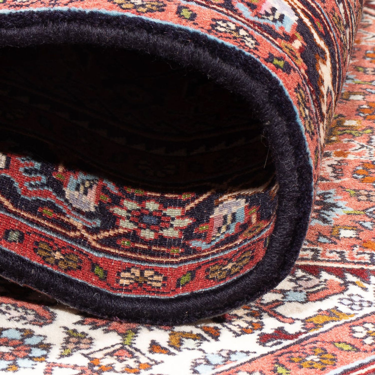 Tapis persan - Bidjar - 143 x 85 cm - rouge