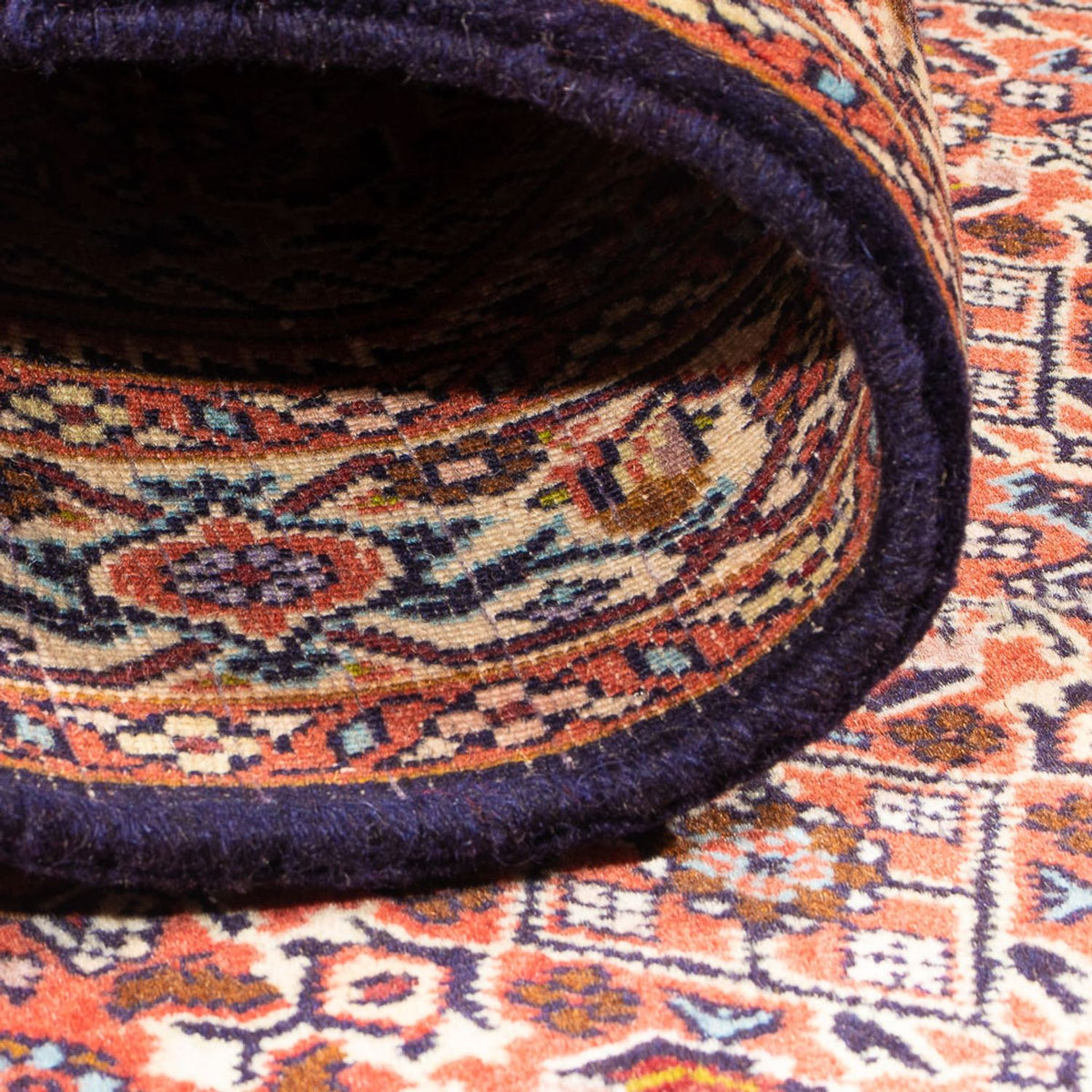 Tapis persan - Bidjar - 140 x 84 cm - rouge