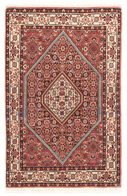 Tapis persan - Bidjar - 127 x 82 cm - rouge