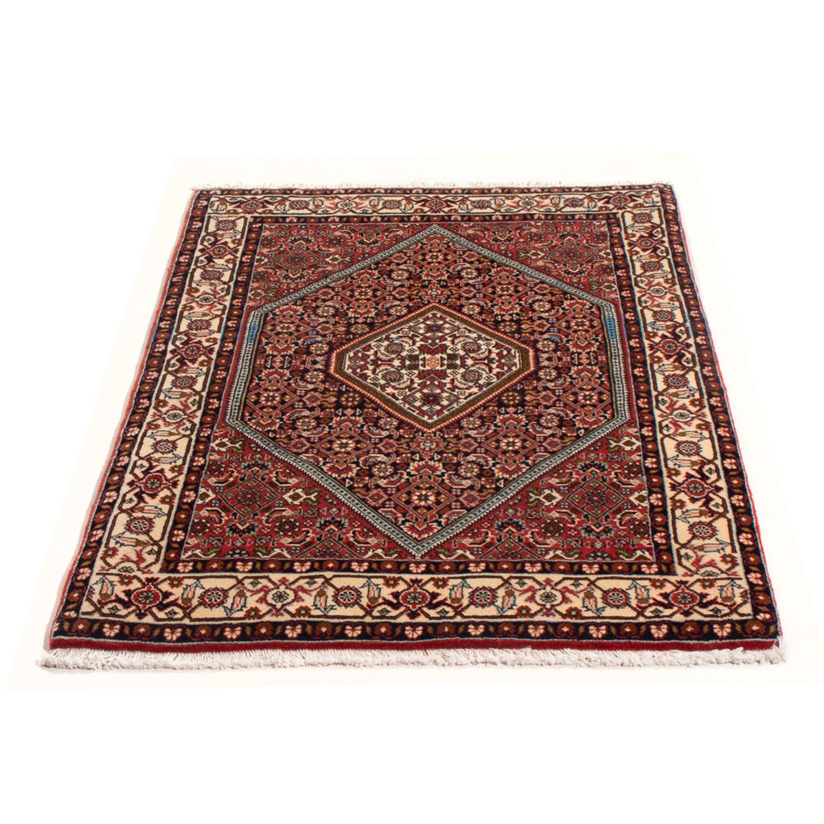 Tapis persan - Bidjar - 127 x 82 cm - rouge