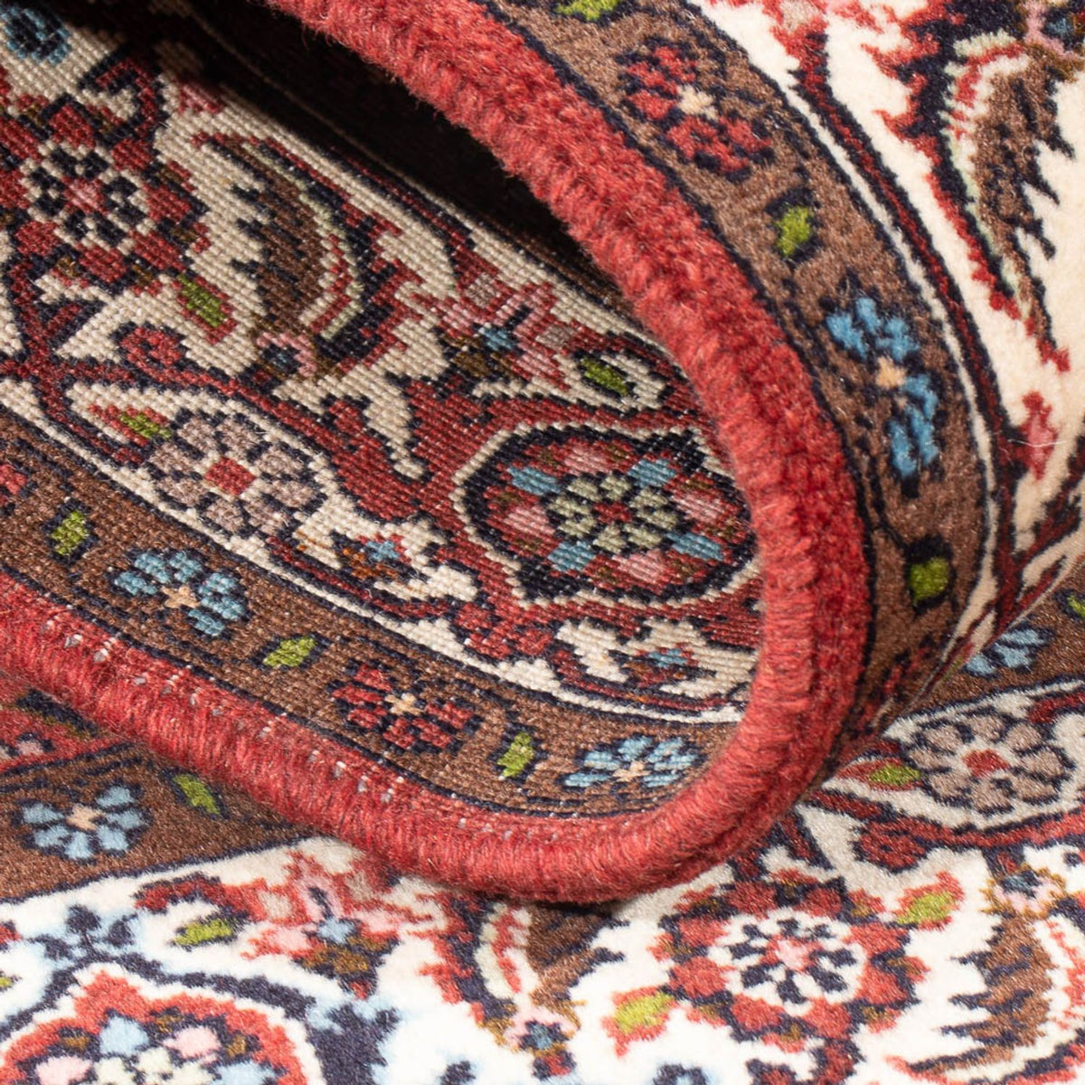 Tapis persan - Bidjar - 143 x 81 cm - rouge