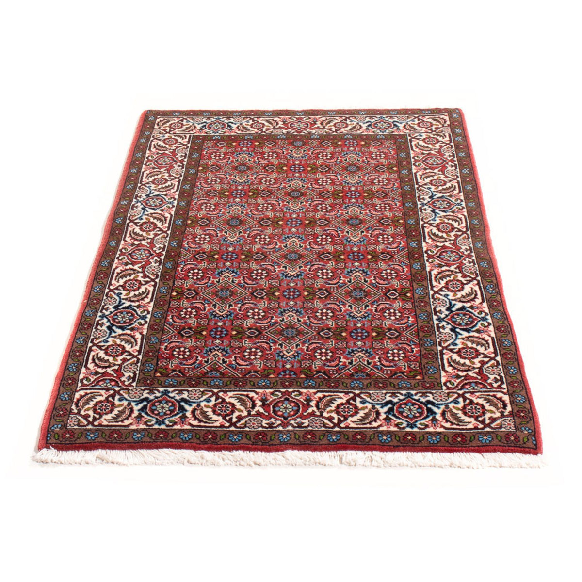 Tapis persan - Bidjar - 143 x 81 cm - rouge