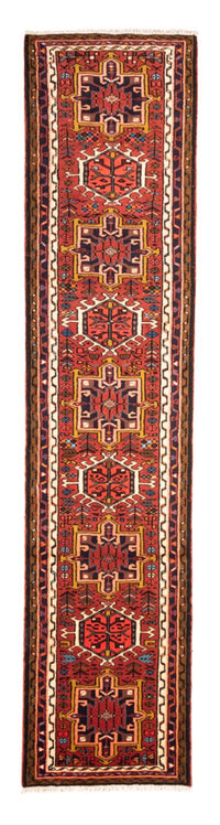 Tapis de couloir Tapis persan - Nomadic - 285 x 65 cm - rouge