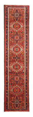 Tapis de couloir Tapis persan - Nomadic - 284 x 71 cm - rouge