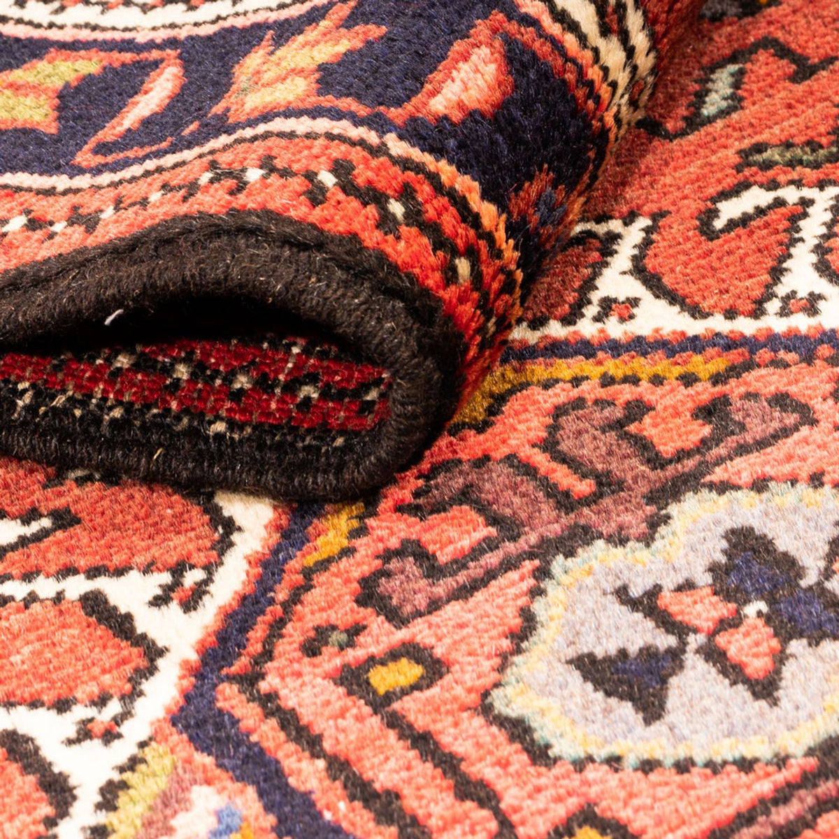 Tapis de couloir Tapis persan - Nomadic - 284 x 71 cm - rouge