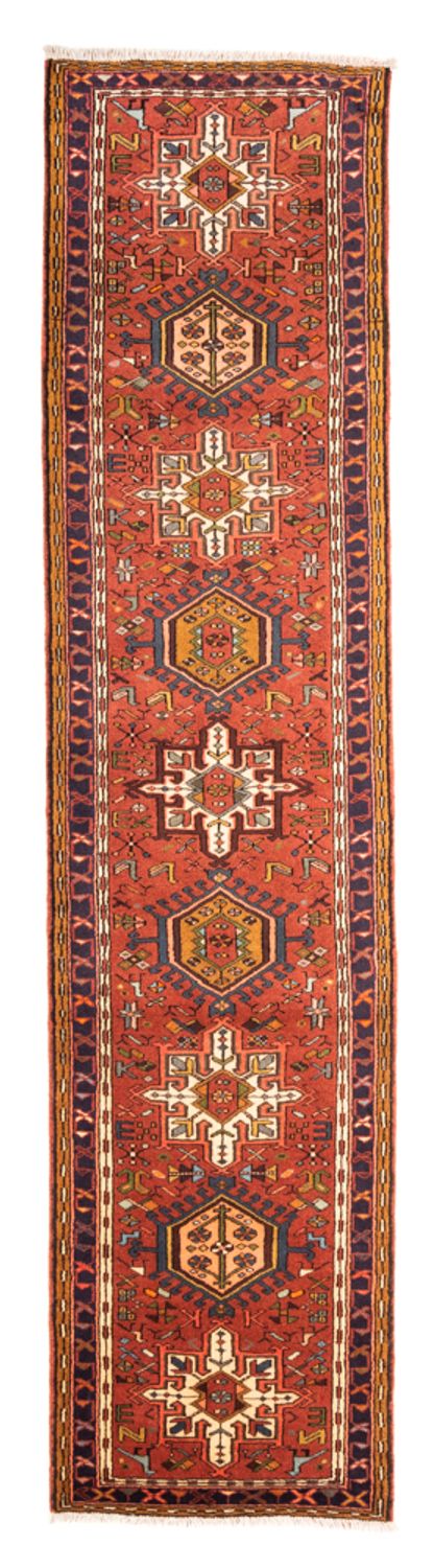 Tapis de couloir Tapis persan - Nomadic - 296 x 72 cm - rouge