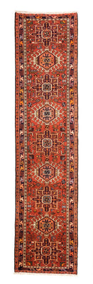 Tapis de couloir Tapis persan - Nomadic - 282 x 70 cm - rouge