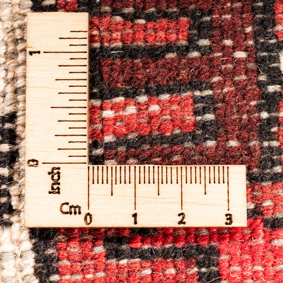 Tapis de couloir Tapis persan - Nomadic - 274 x 79 cm - rouge