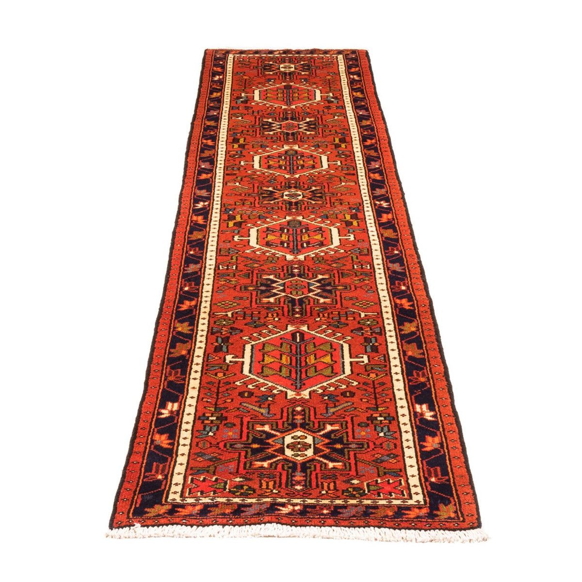 Tapis de couloir Tapis persan - Nomadic - 301 x 70 cm - rouge