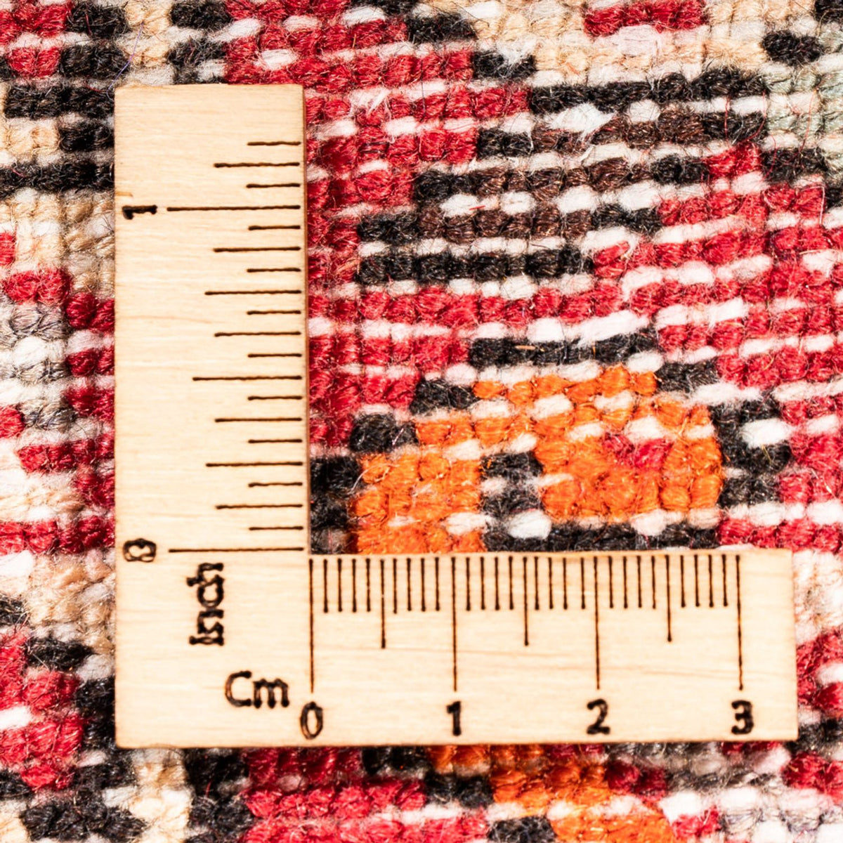 Tapis de couloir Tapis persan - Nomadic - 257 x 72 cm - rouge