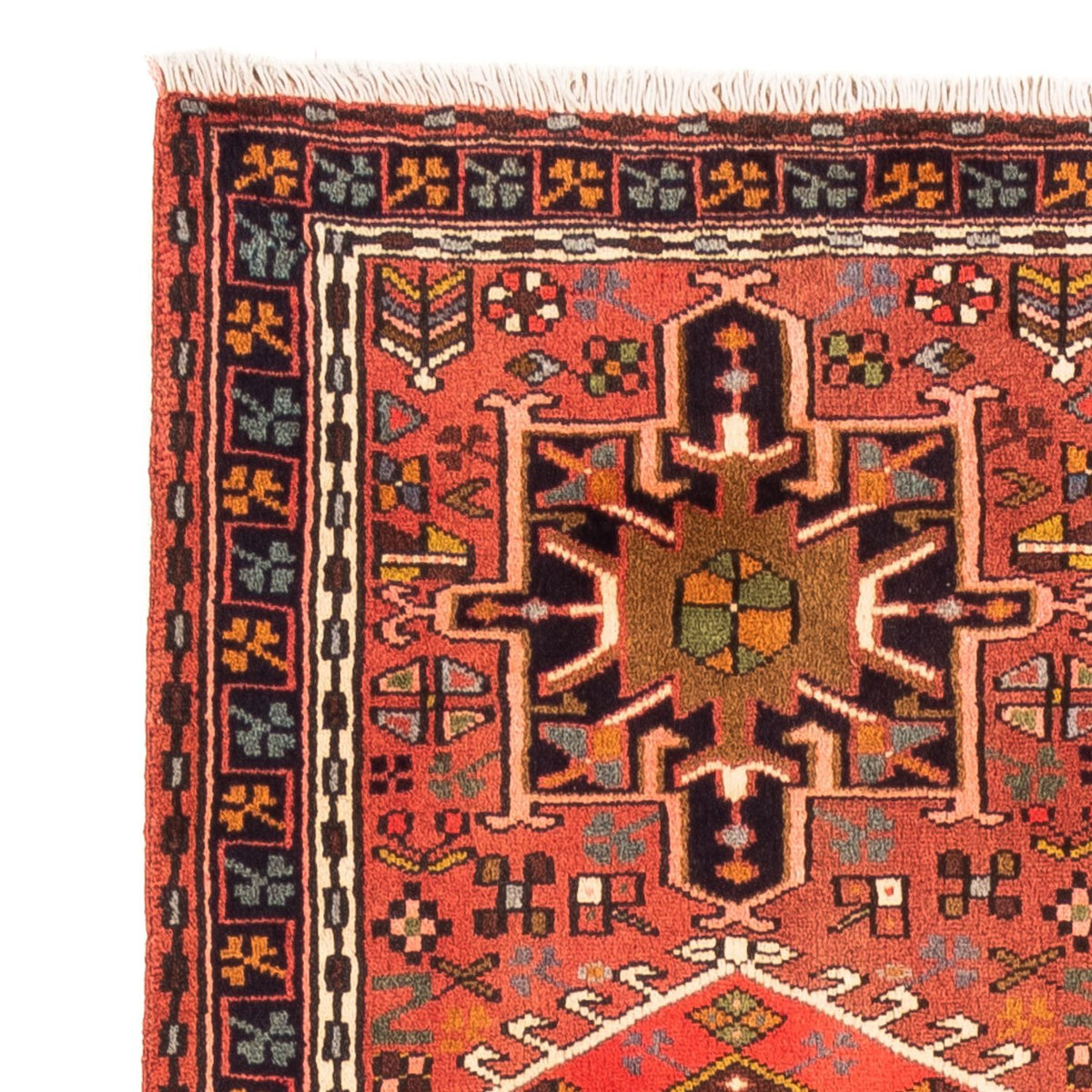 Tapis de couloir Tapis persan - Nomadic - 304 x 72 cm - rouge