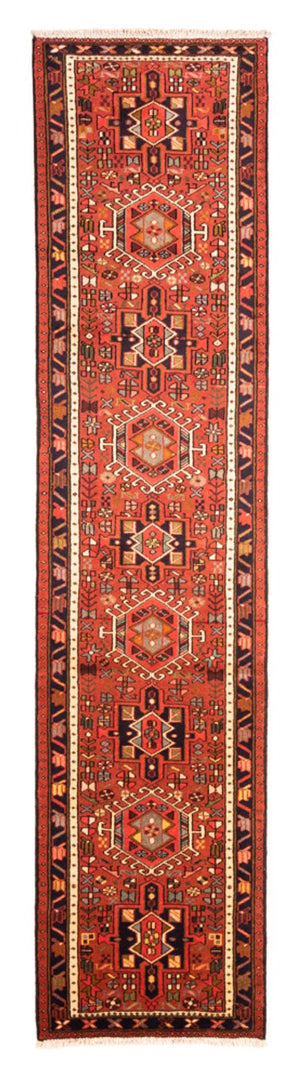 Tapis de couloir Tapis persan - Nomadic - 293 x 73 cm - rouge