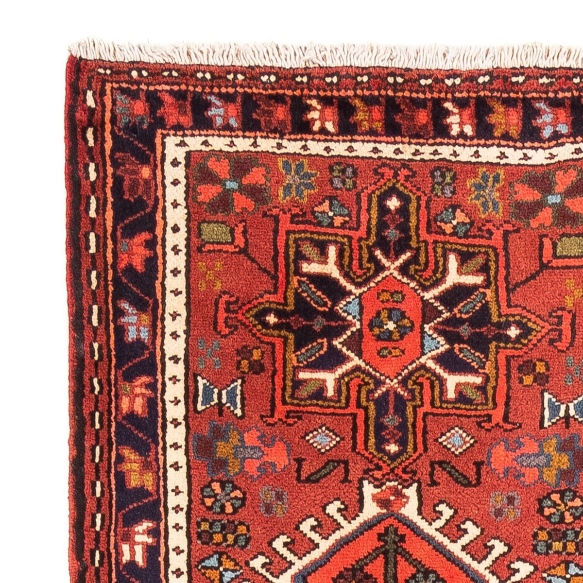 Tapis de couloir Tapis persan - Nomadic - 286 x 73 cm - rouge