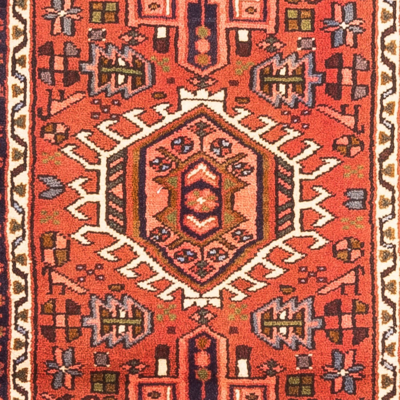 Tapis de couloir Tapis persan - Nomadic - 290 x 76 cm - rouge