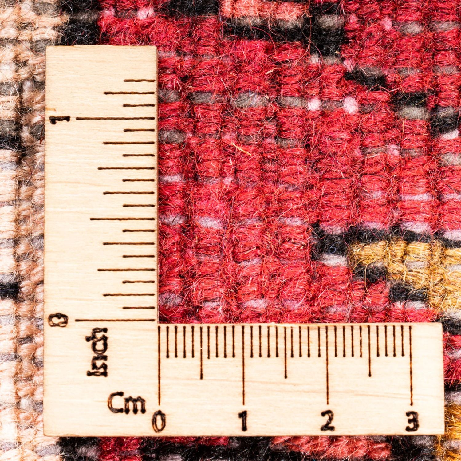 Tapis de couloir Tapis persan - Nomadic - 287 x 84 cm - rouge