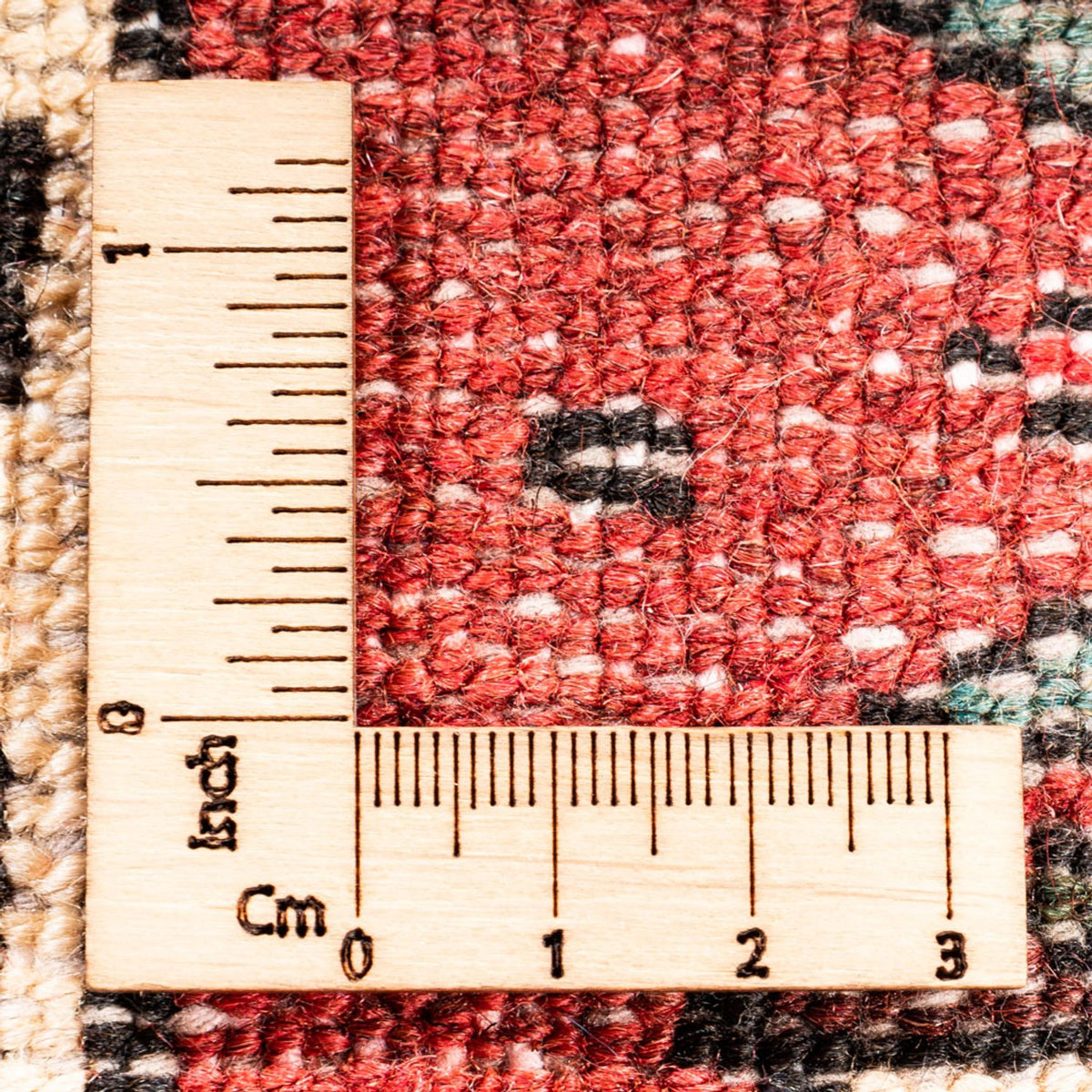 Tapis de couloir Tapis persan - Nomadic - 290 x 79 cm - rouge