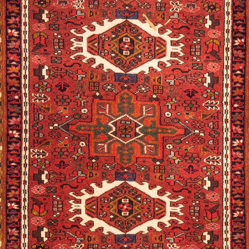 Tapis de couloir Tapis persan - Nomadic - 314 x 80 cm - rouge