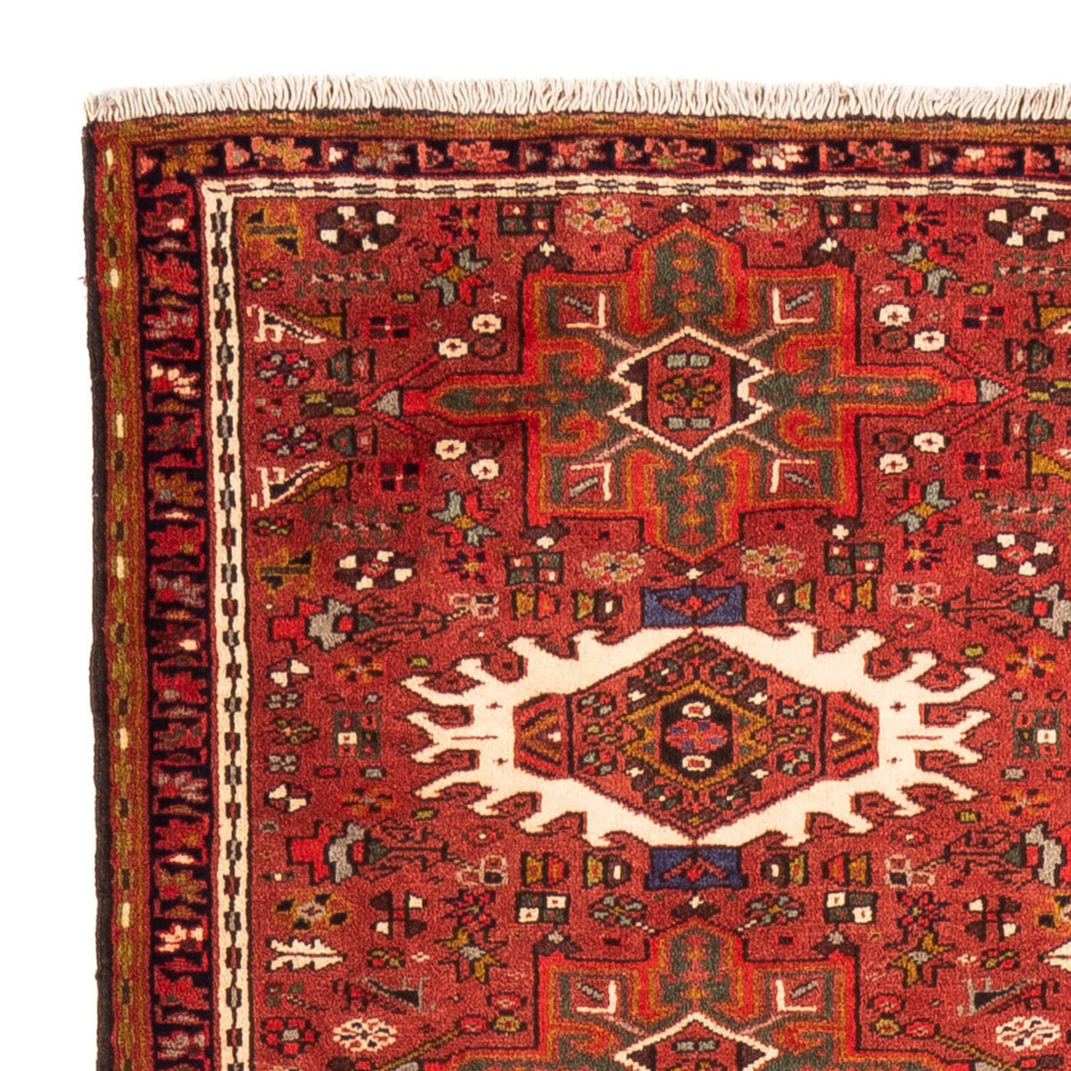 Tapis de couloir Tapis persan - Nomadic - 314 x 80 cm - rouge