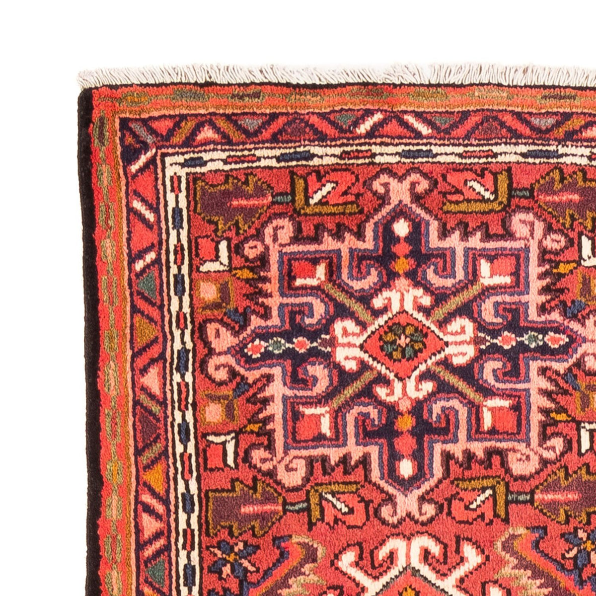 Tapis de couloir Tapis persan - Nomadic - 290 x 73 cm - rouge