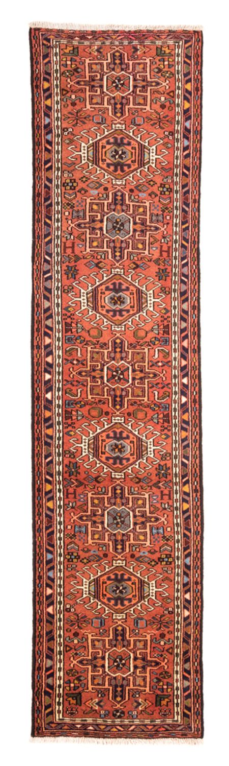 Tapis de couloir Tapis persan - Nomadic - 276 x 86 cm - rouge