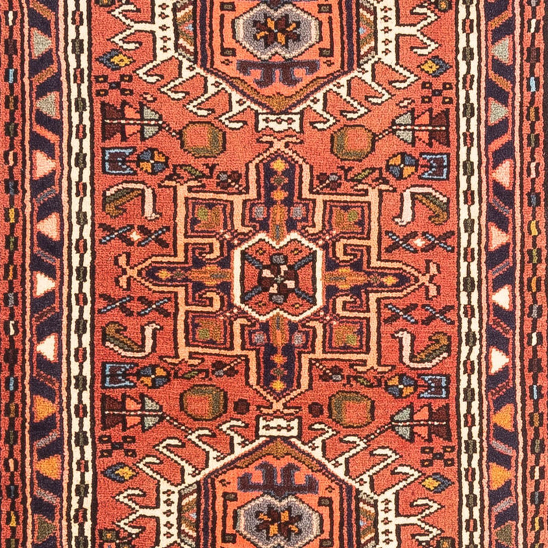 Tapis de couloir Tapis persan - Nomadic - 276 x 86 cm - rouge