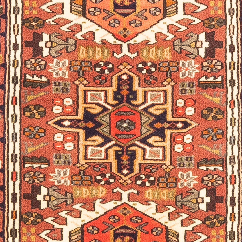 Tapis de couloir Tapis persan - Nomadic - 288 x 75 cm - rouge