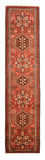 Tapis de couloir Tapis persan - Nomadic - 293 x 70 cm - rouge