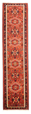 Tapis de couloir Tapis persan - Nomadic - 290 x 74 cm - rouge
