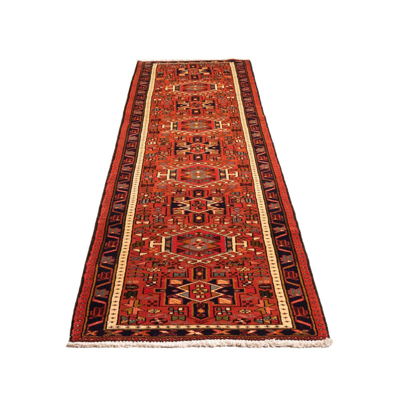 Tapis de couloir Tapis persan - Nomadic - 290 x 74 cm - rouge