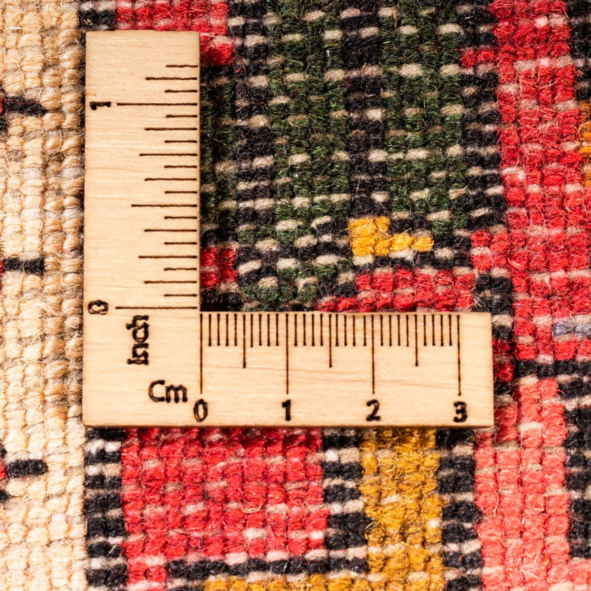 Tapis de couloir Tapis persan - Nomadic - 290 x 74 cm - rouge