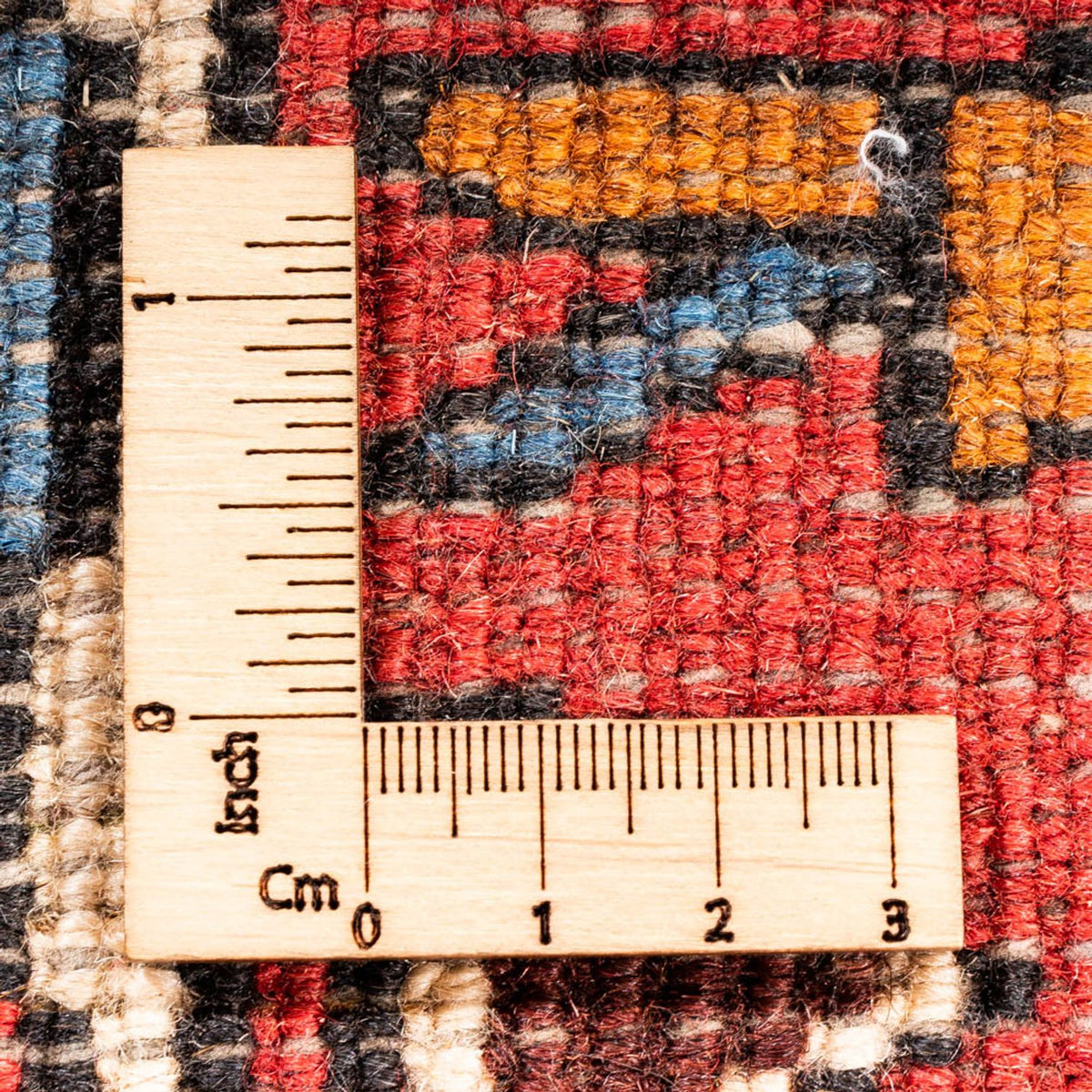 Tapis de couloir Tapis persan - Nomadic - 300 x 70 cm - rouge