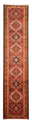 Tapis de couloir Tapis persan - Nomadic - 300 x 70 cm - rouge