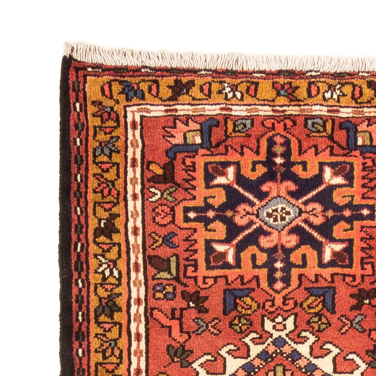 Tapis de couloir Tapis persan - Nomadic - 300 x 70 cm - rouge